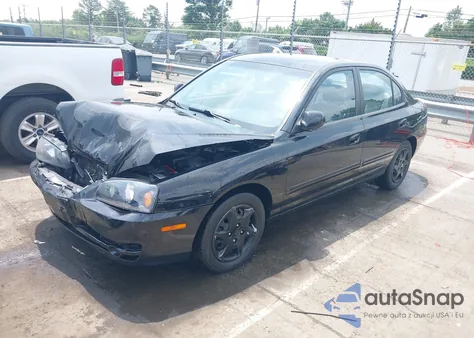 2005 Hyundai Elantra Gls/Gt from USA, damaged, VIN KMHDN46D25U130961